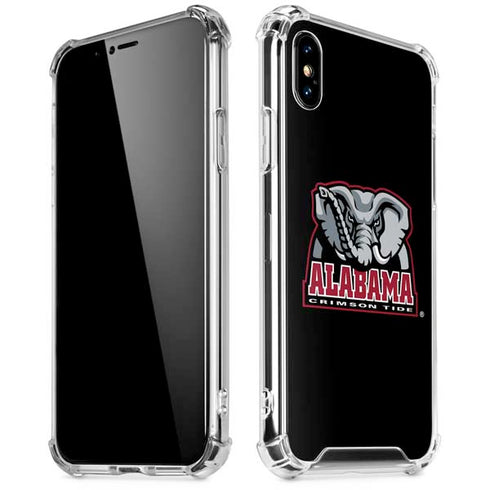 University of Alabama Primary Logo iPhone XS Max Clear Case